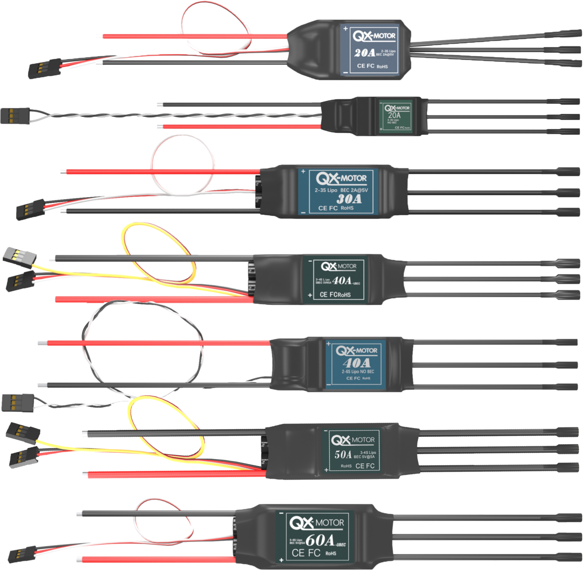 Drone Rc Car - QX-MOTOR Brushless ESC series Electronic speed