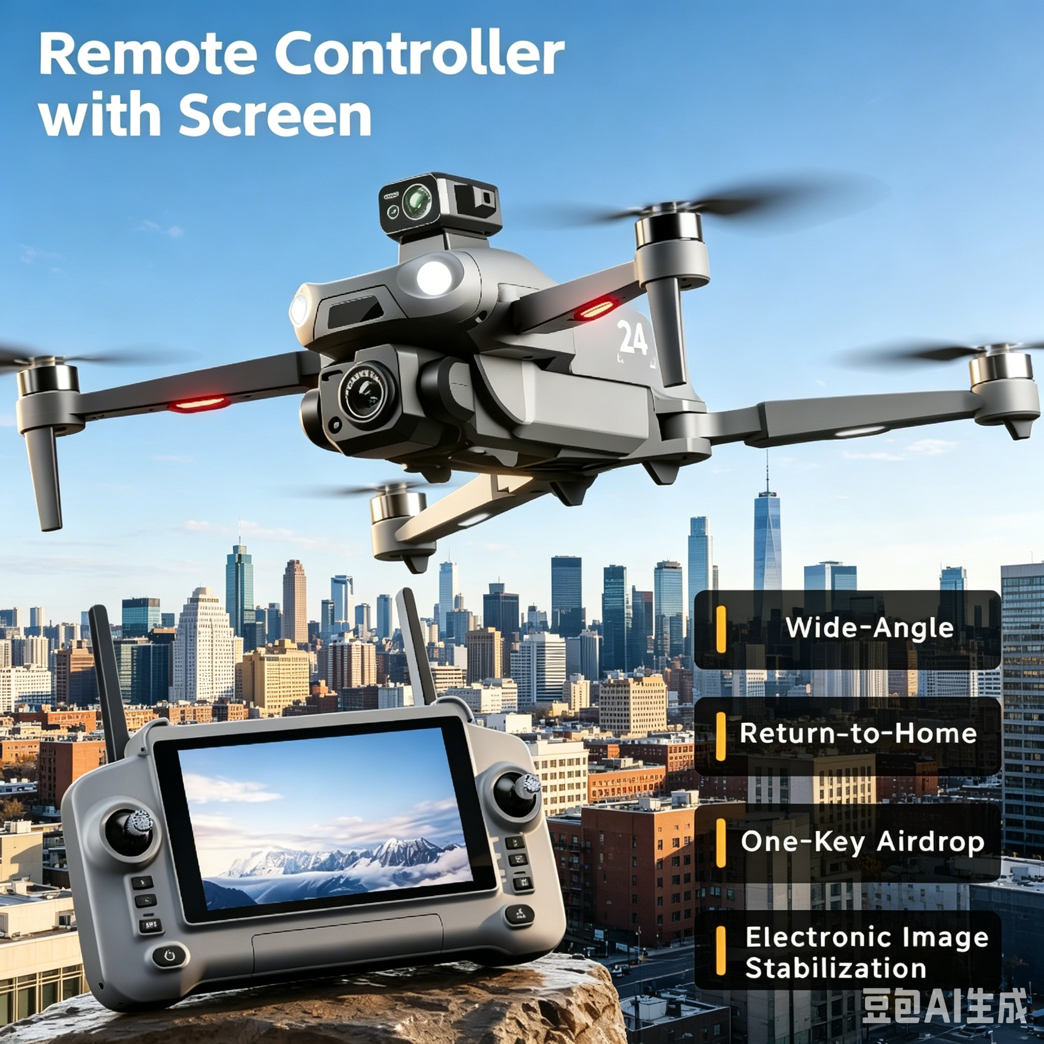 Drone Rc Gps S159 - S159 GPS Drone 8K HD Dual