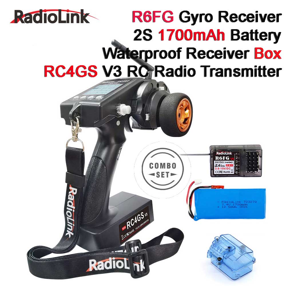 Rc Transmitter - Radiolink RC4GS V3 5 Channels Remote
