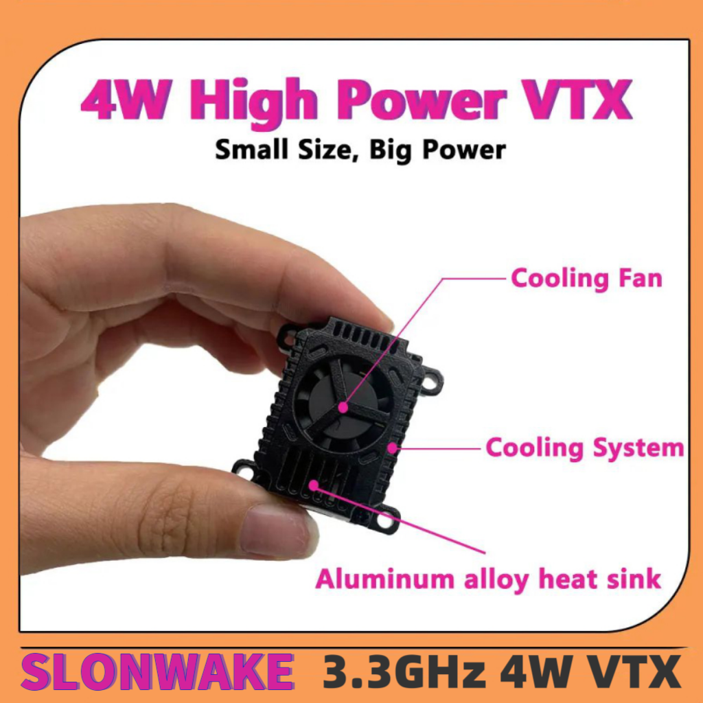 SLONWAKE FPV 3.3G 16CH 4000mW  - Drone Rc Car บทวิจารณ์และราคา