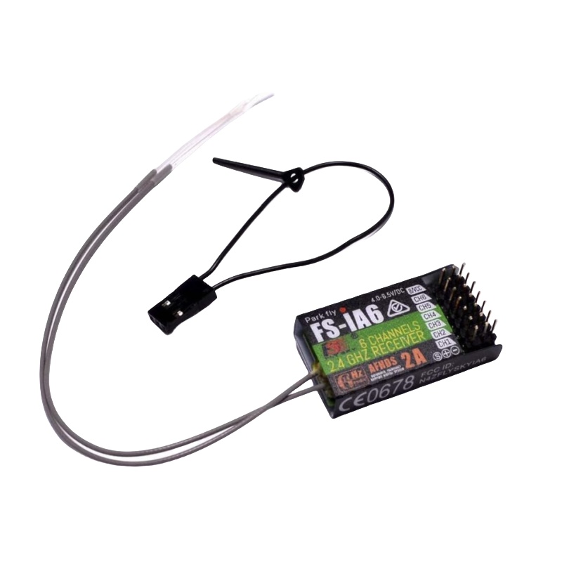 Flysky FS-IA6 Receiver 6CH Dua - Drone Rc Battery บทวิจารณ์และราคา