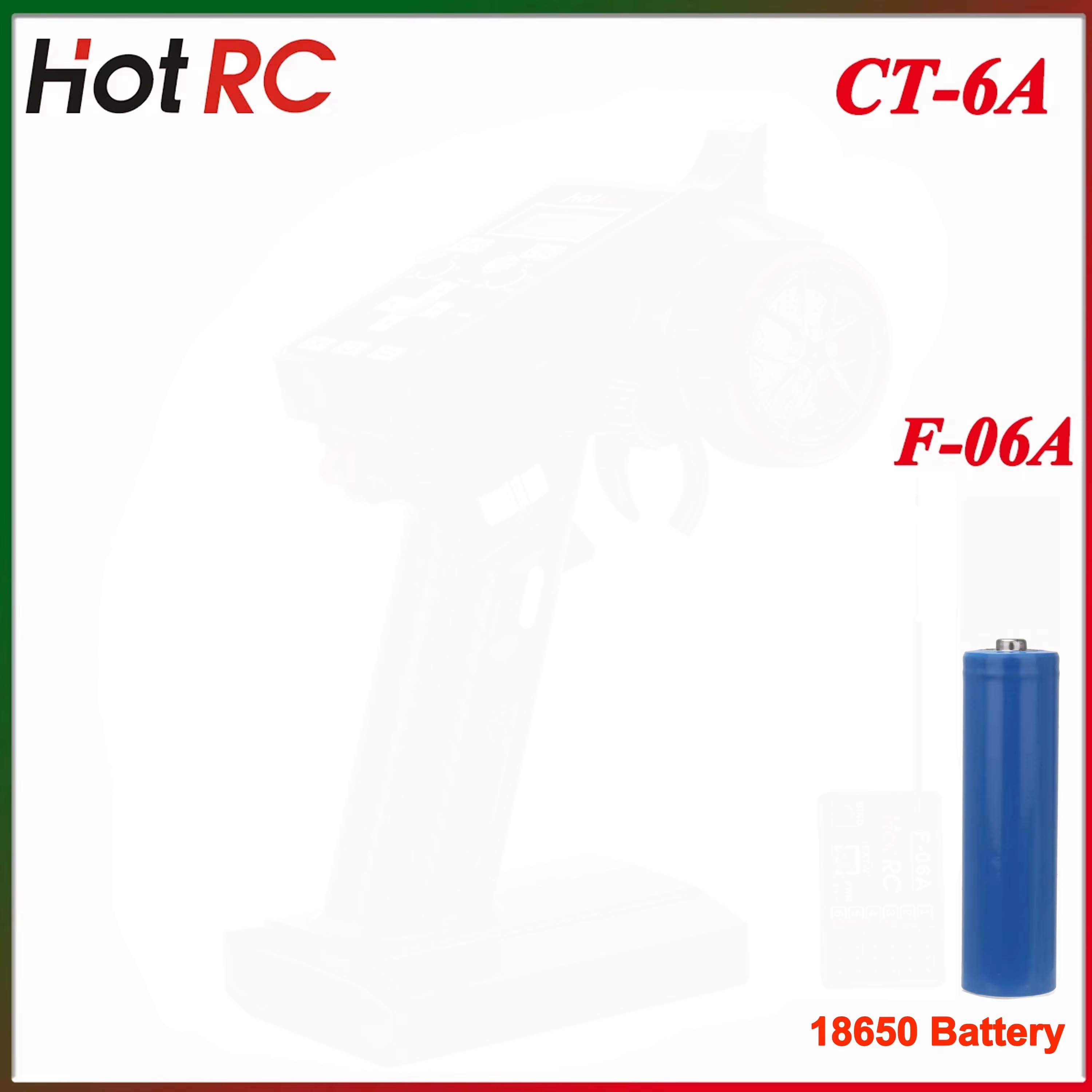 HotRC CT-6A 2.4G 6CH 6 Channel - Drone Rc Car บทวิจารณ์และราคา