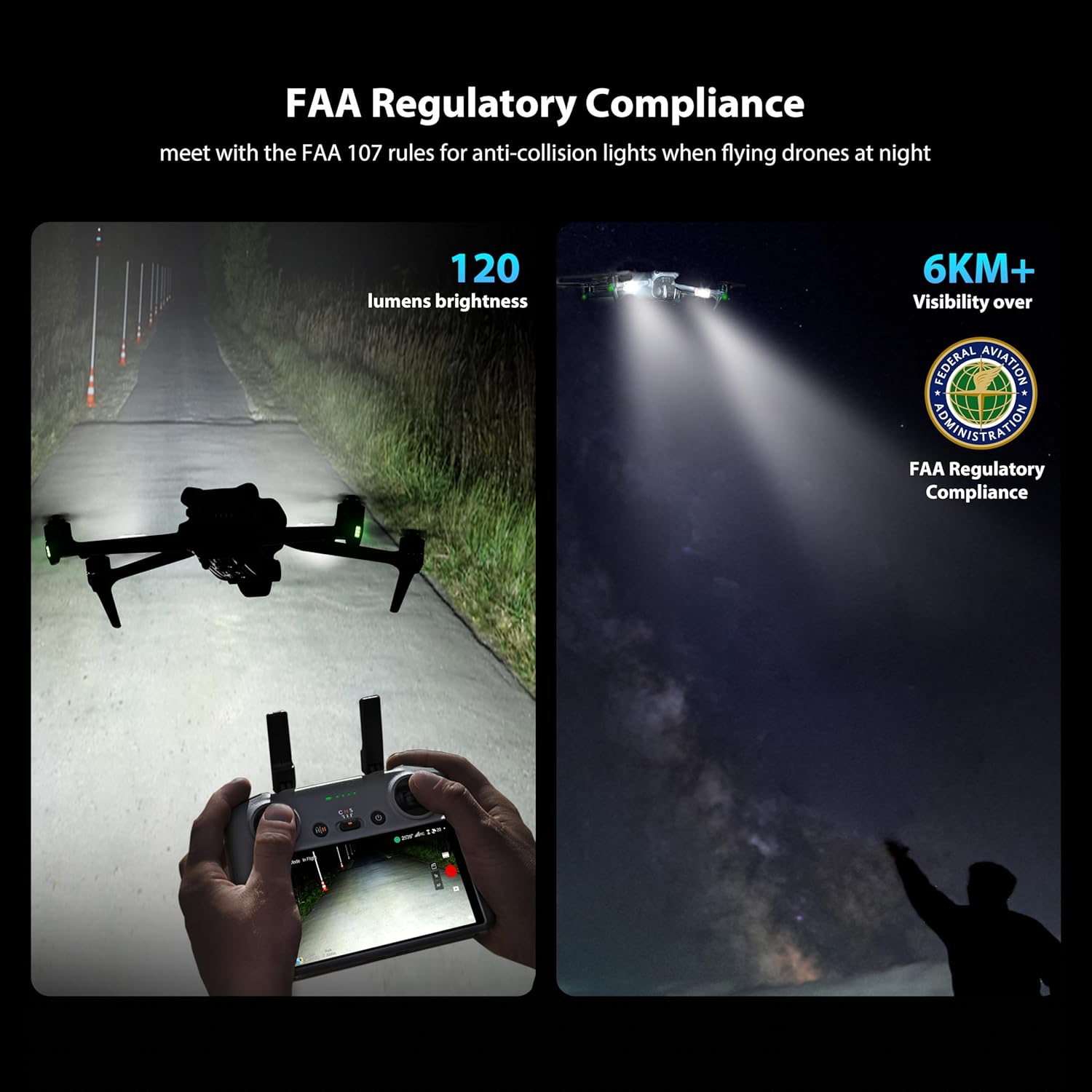 STARTRC Drone Strobe Light Ant - Drone Dji Rc Pro บทวิจารณ์และราคา