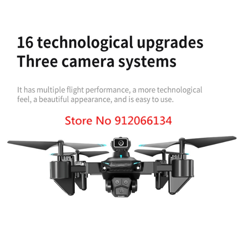 8K Obstacle Avoidance 3 Camera - Drone Rc Folding บทวิจารณ์และราคา