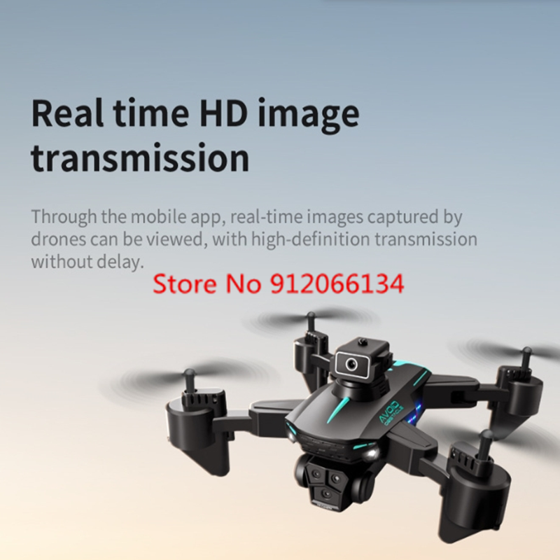 8K Obstacle Avoidance 3 Camera - Drone Rc Folding บทวิจารณ์และราคา