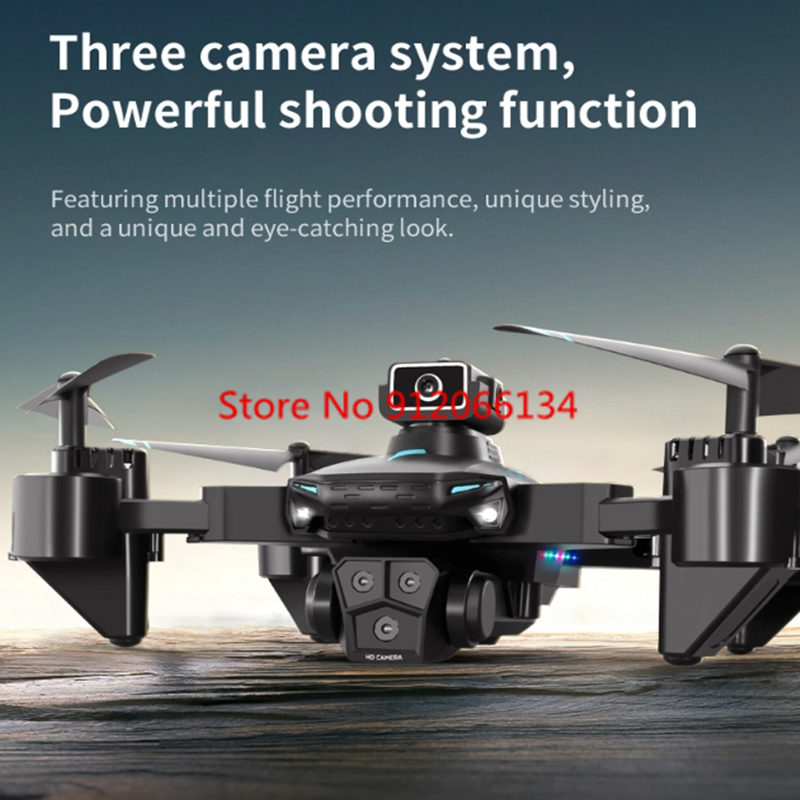 8K Obstacle Avoidance 3 Camera - Drone Rc Folding บทวิจารณ์และราคา