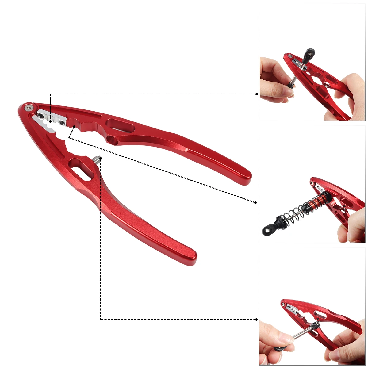 1Pcs Aluminum Pliers Ball Join - Drone Rc Car บทวิจารณ์และราคา