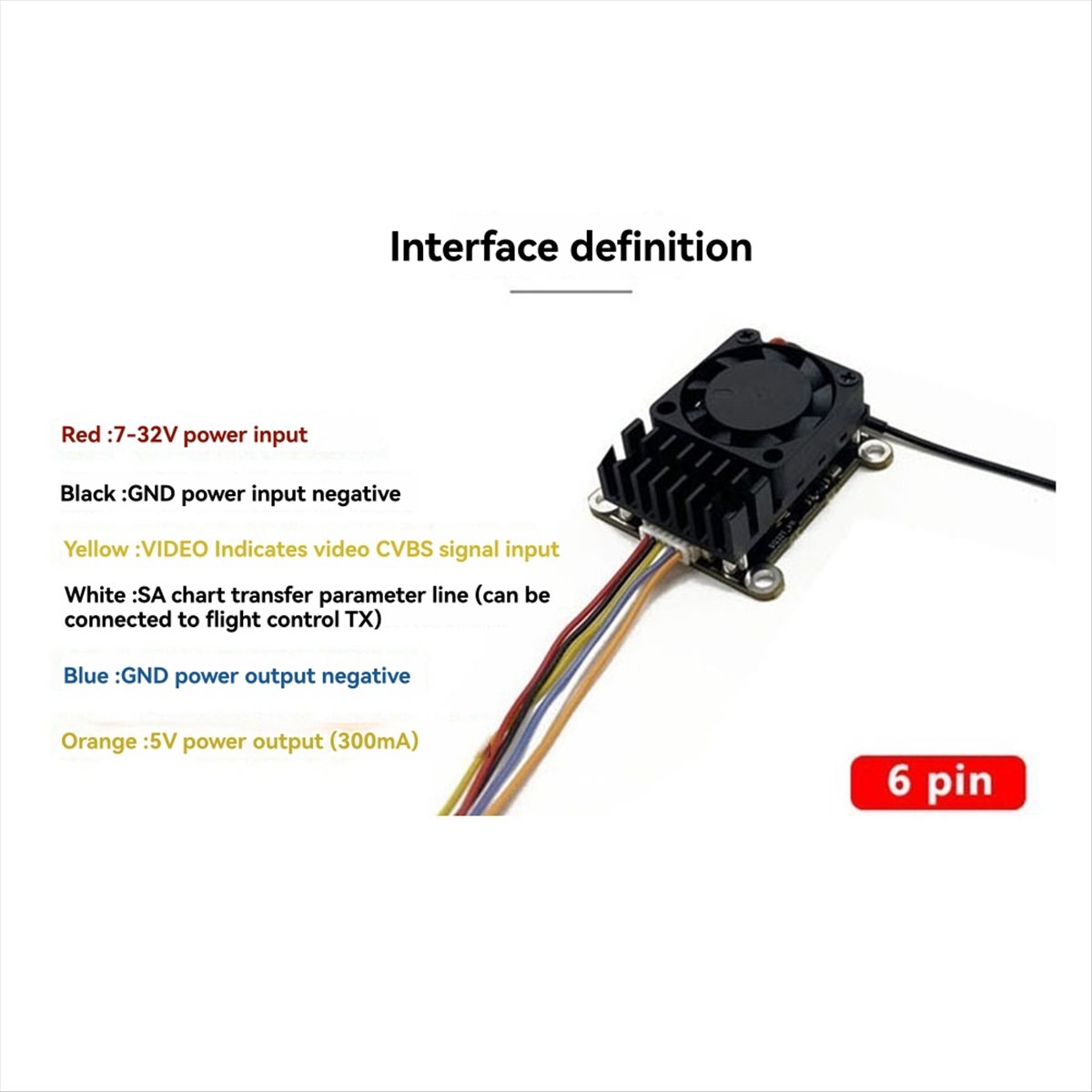 5.8G 2W VTX 2000mW FPV Video T - Rc Transmitter บทวิจารณ์และราคา