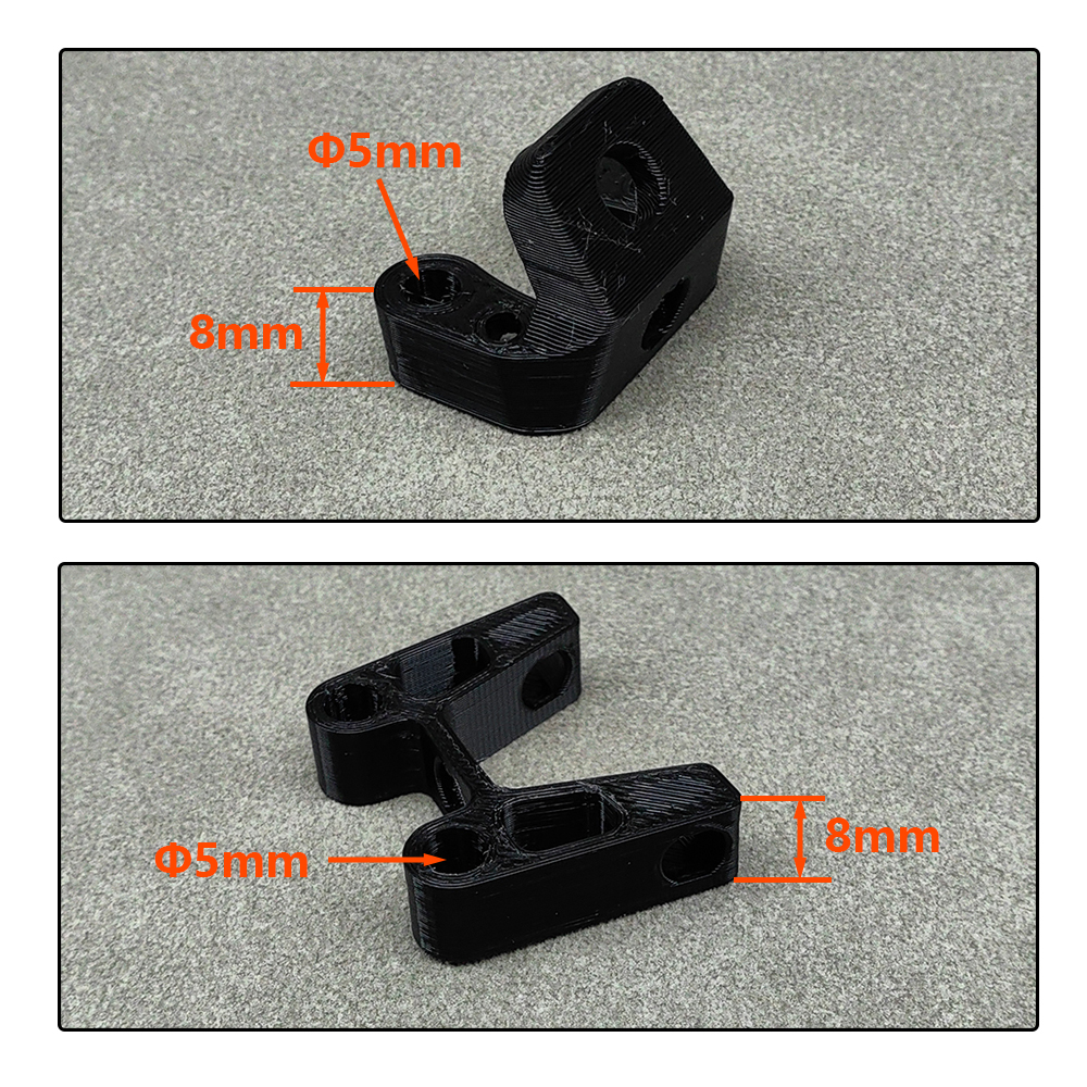 VTX Antenna Mount bracket T-sh - 3D Printed Drone Part บทวิจารณ์และราคา