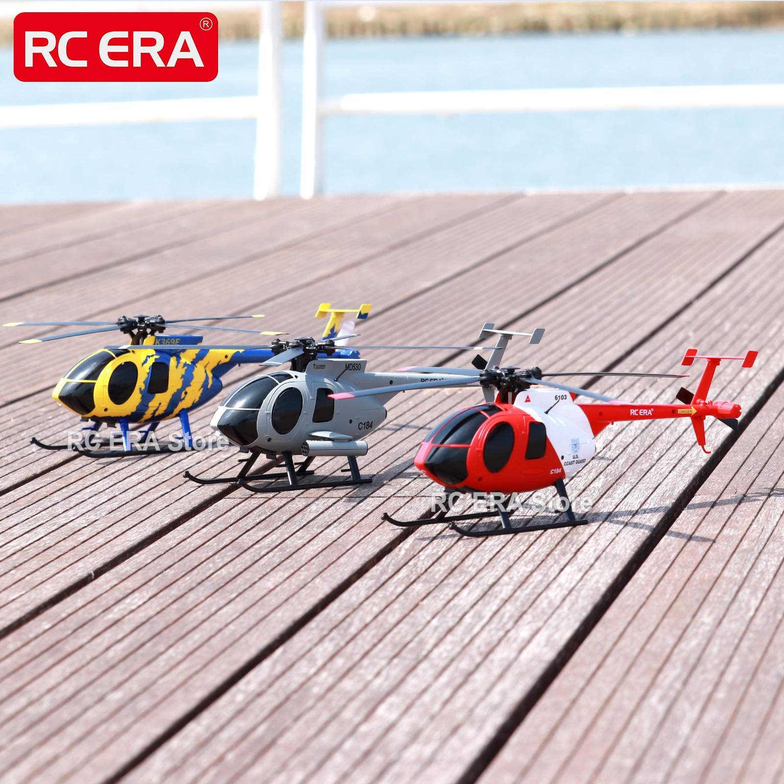 RC ERA C184 MD500 Gyro Optical - Drone Shahed Rc บทวิจารณ์และราคา