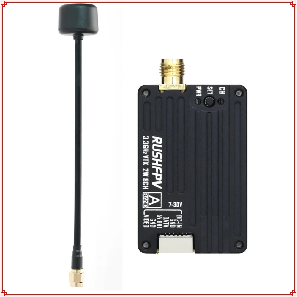 2026 New RUSHFPV 3.3G 2W VTX T - Rc Transmitter บทวิจารณ์และราคา