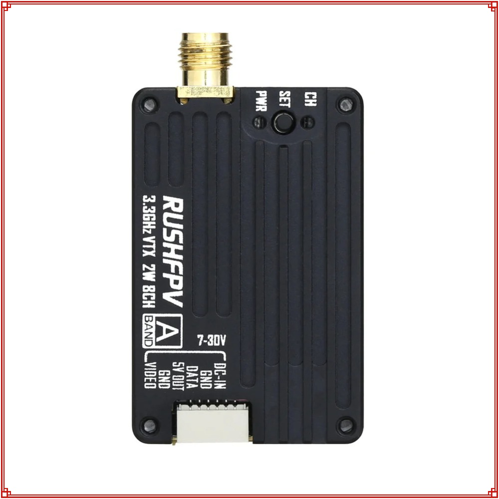 2026 New RUSHFPV 3.3G 2W VTX T - Rc Transmitter บทวิจารณ์และราคา