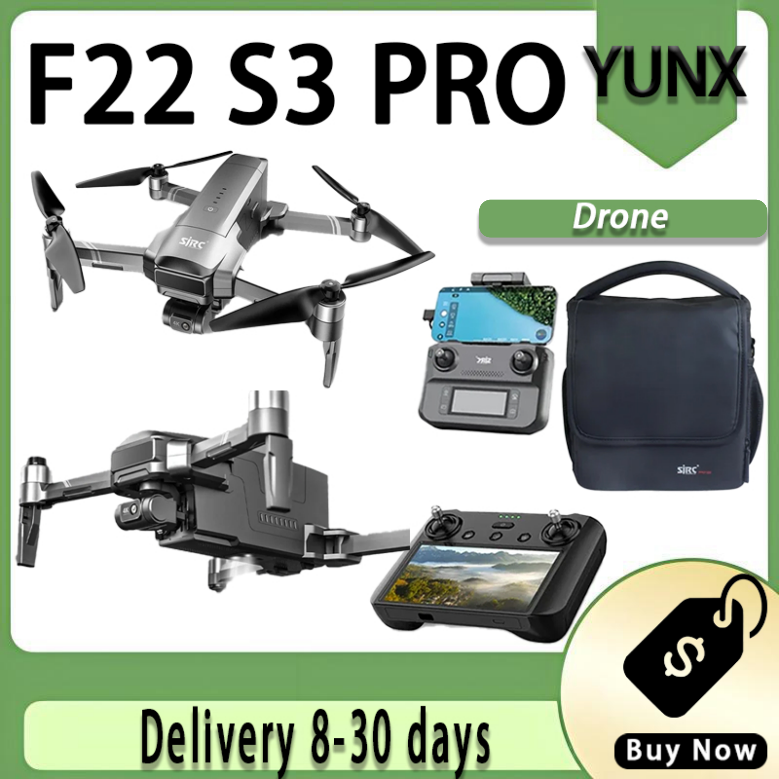 SJRC F22 S3 PRO Drone 4K HD Ca - Drone F22 Rc บทวิจารณ์และราคา