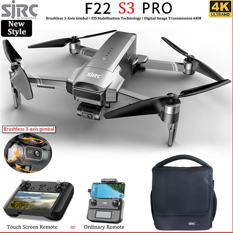 SJRC F22 S3 PRO Drone 4K HD Ca - Drone F22 Rc บทวิจารณ์และราคา