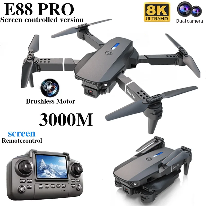 Professional E88 PRO Drone wit - Rc Drone Uav บทวิจารณ์และราคา