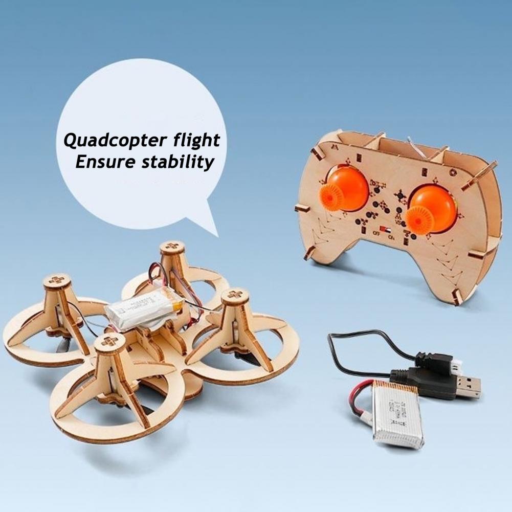 Rc Drone Toy Wooden Drone Puzz - Drone Rc Kit บทวิจารณ์และราคา