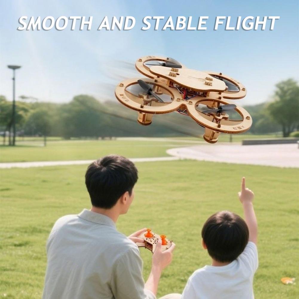 Rc Drone Toy Wooden Drone Puzz - Drone Rc Kit บทวิจารณ์และราคา