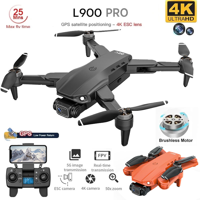 L900 Pro GPS Drone 4K Professi - Drone Rc Pro บทวิจารณ์และราคา