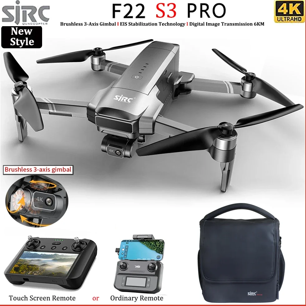 SJRC F22 S3 PRO Drone 4K Profe - Drone F22 Rc บทวิจารณ์และราคา