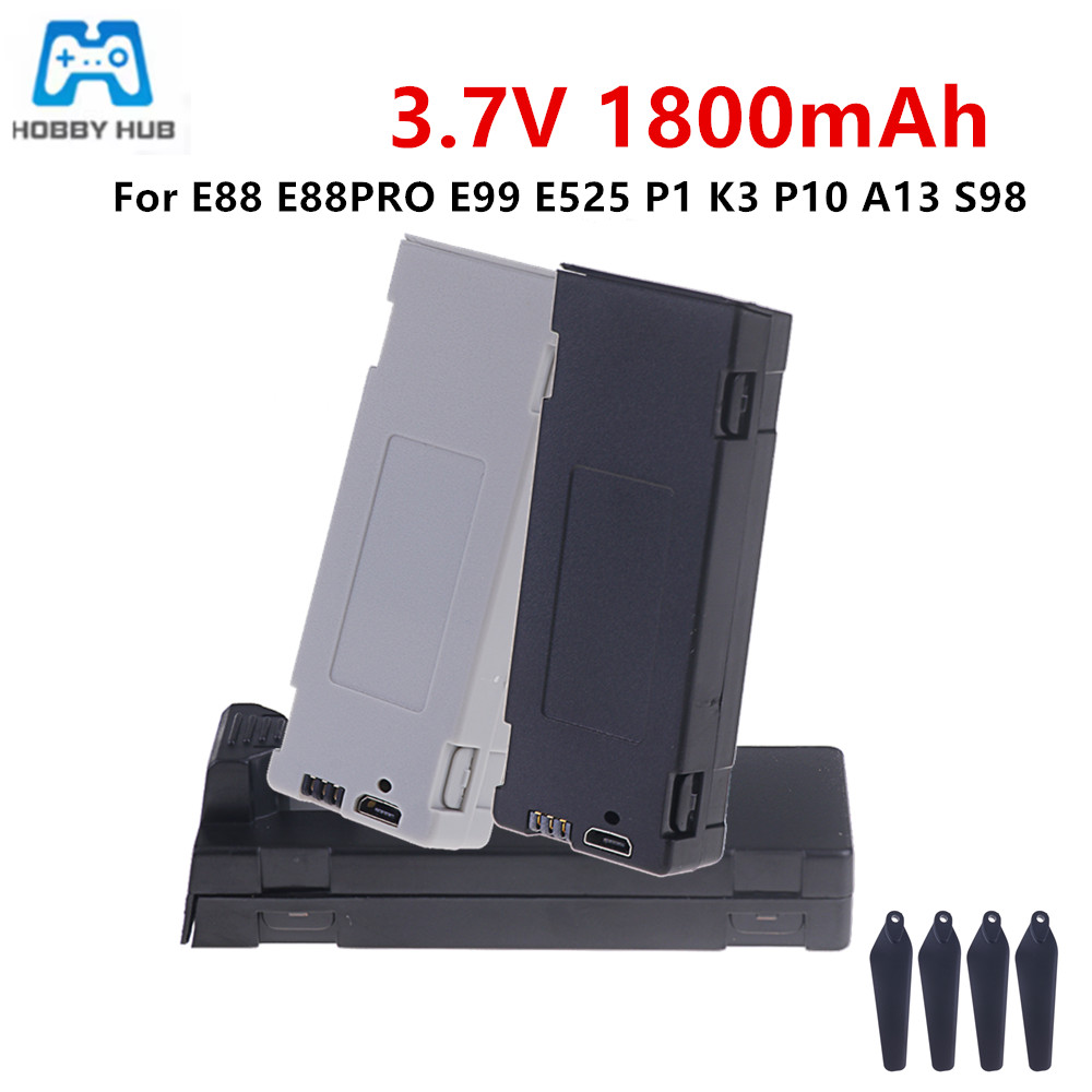 For E88 Battery Rechargeable B - Drone Rc Pro บทวิจารณ์และราคา