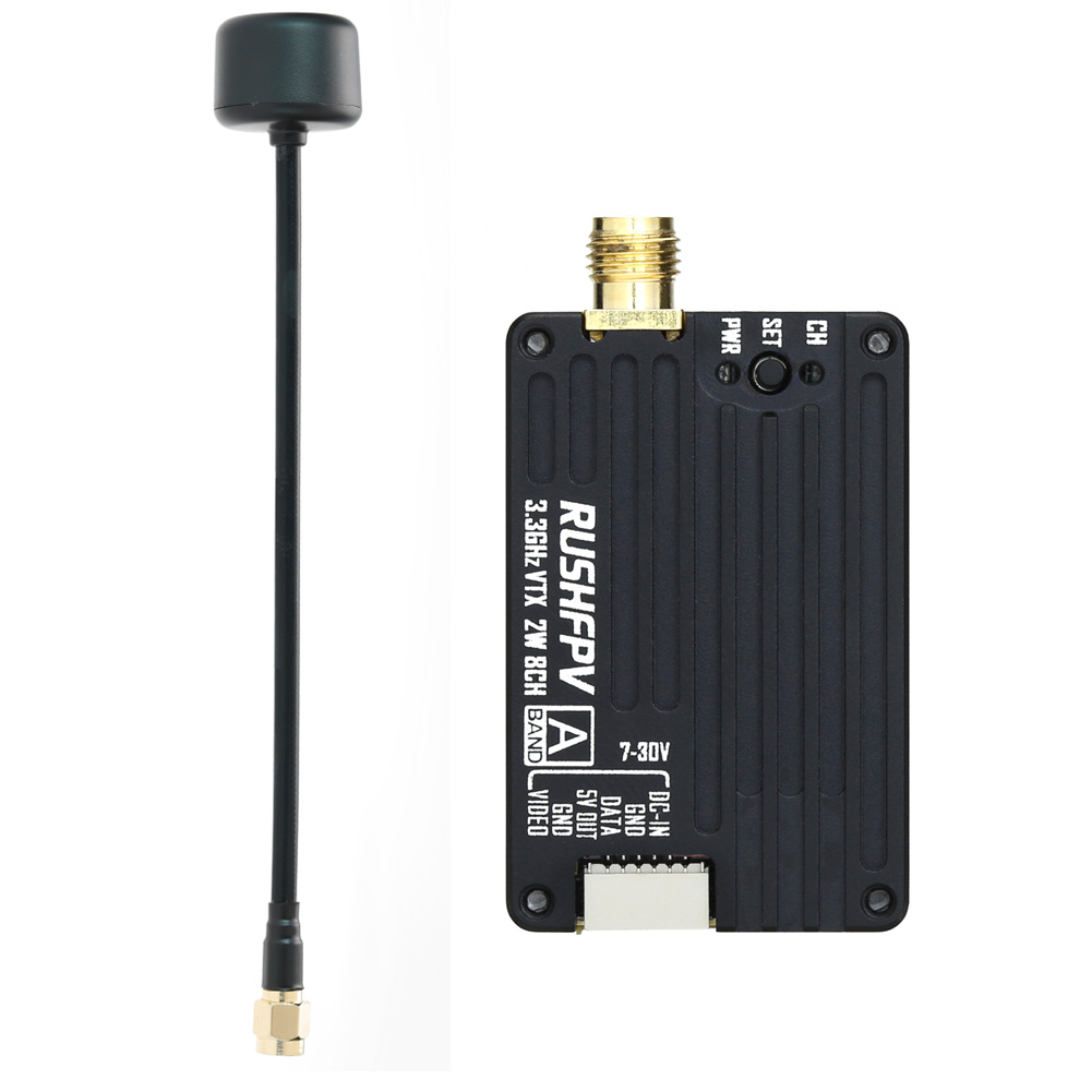 RUSHFPV 3.3G 2W VTX Transmitte - Rc Transmitter บทวิจารณ์และราคา