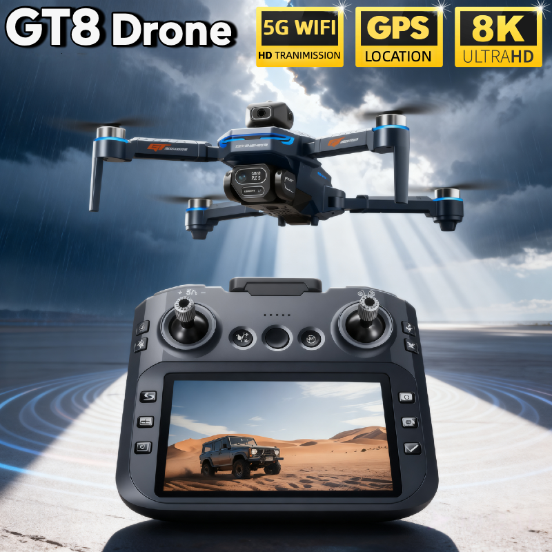 For Genuine GT8 Drone 4K Profe - Drone Rc Folding บทวิจารณ์และราคา