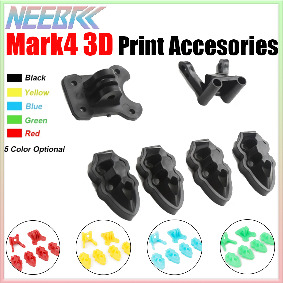 Neebrc RC Quadcopter FPV Drone - 3D Printed Drone Part บทวิจารณ์และราคา