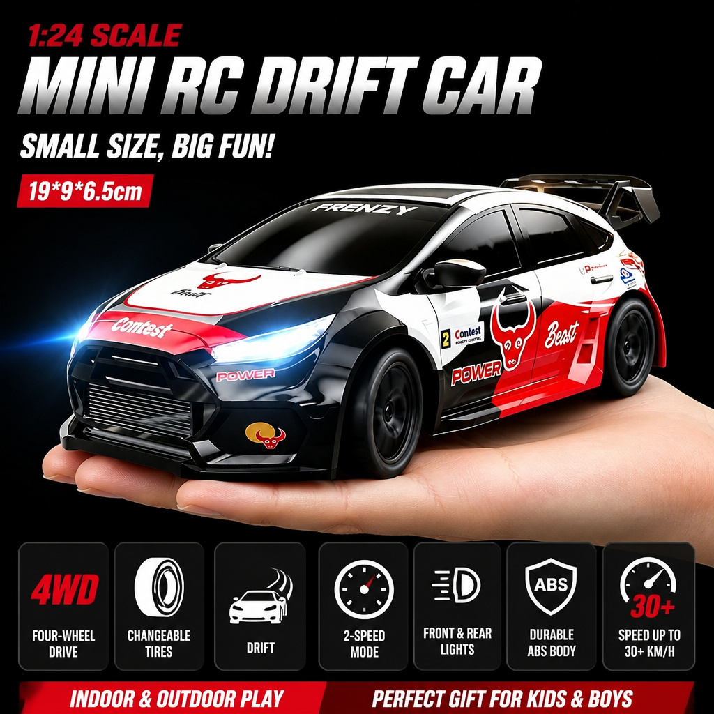 4WD Desktop RC Drift Car Profe - Drone Shahed Rc บทวิจารณ์และราคา