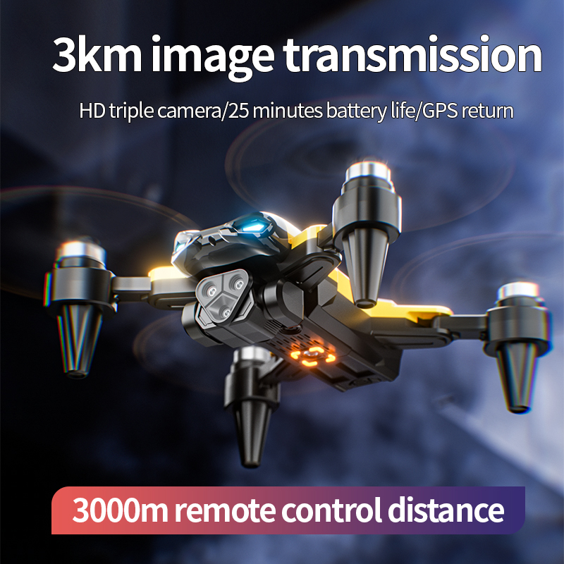 Brushless RC Drone 8K Triple C - Drone Rc Folding บทวิจารณ์และราคา