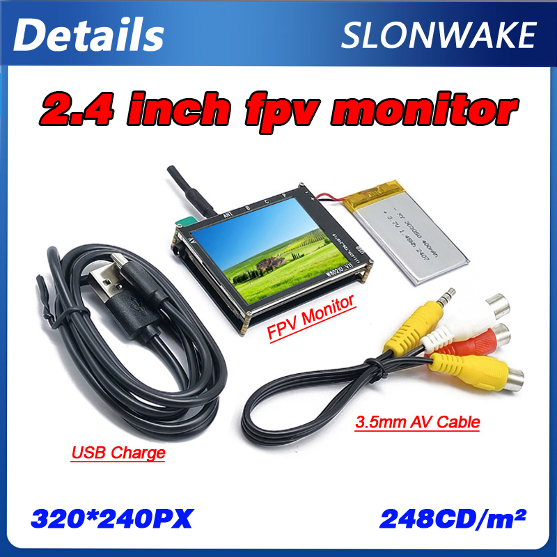 Micro 5.8G 56CH 2.4 Inch LCD 4 - Rc Drone Uav บทวิจารณ์และราคา