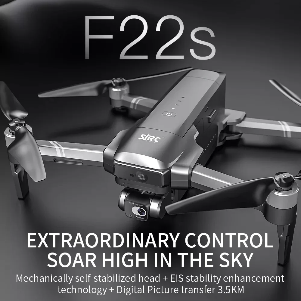IN Stock SJRC F22 / F22S 4K Pr - Drone F22 Rc บทวิจารณ์และราคา