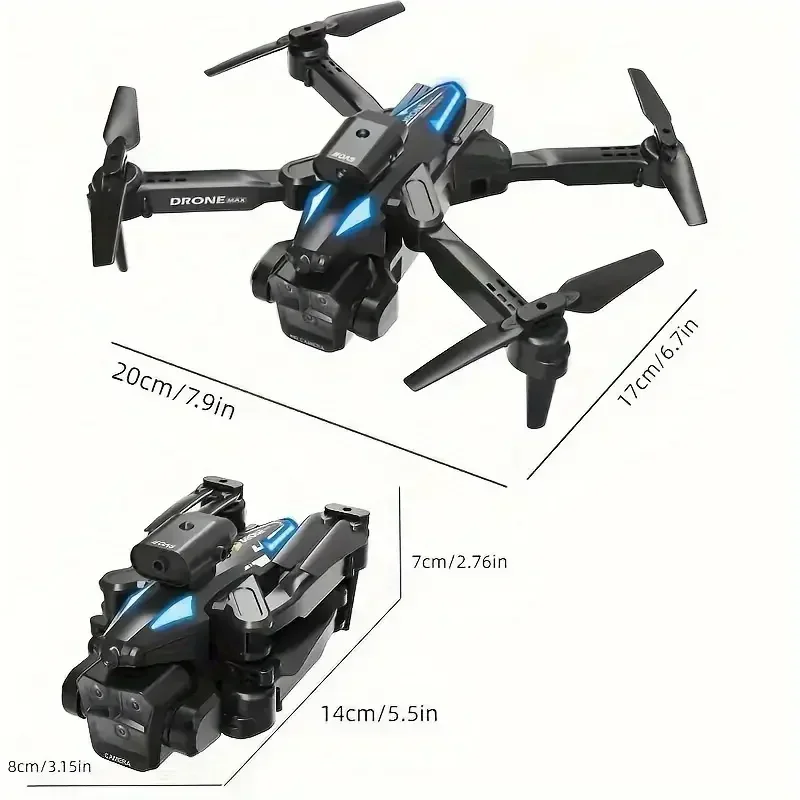 C10 8K HD RC Drone with Triple - Drone Shahed Rc บทวิจารณ์และราคา