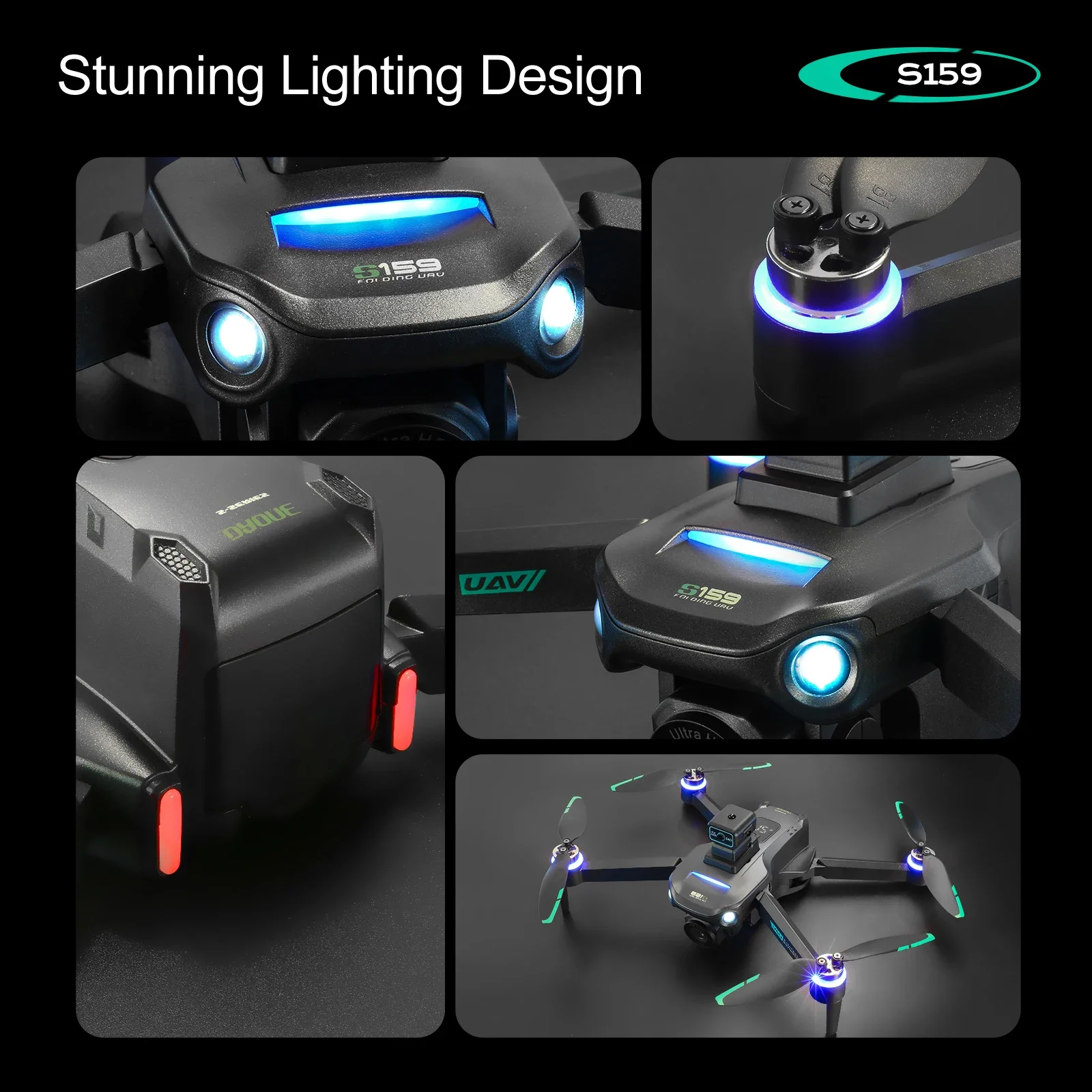 S159 GPS Rc Drone 5G Professio - Drone Rc Gps S159 บทวิจารณ์และราคา