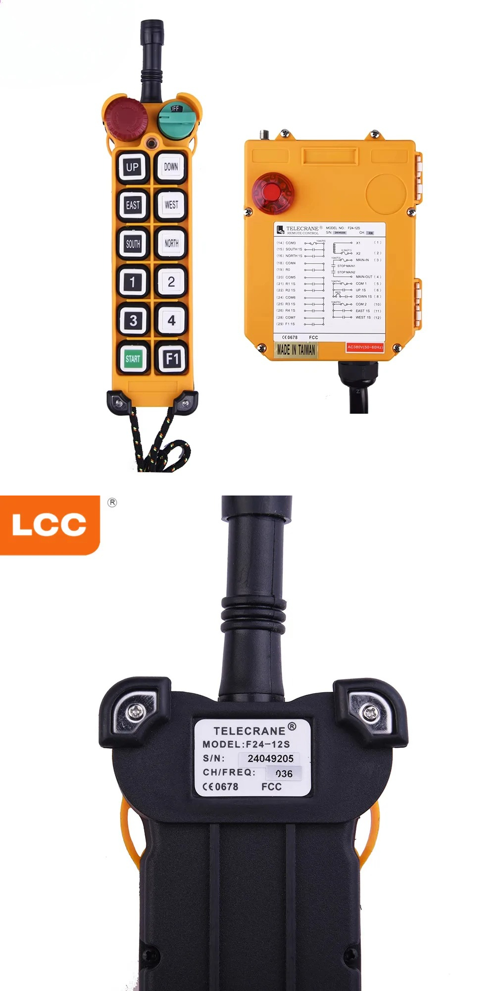 F24-12S hydraulic lift hetroni - Rc Transmitter บทวิจารณ์และราคา