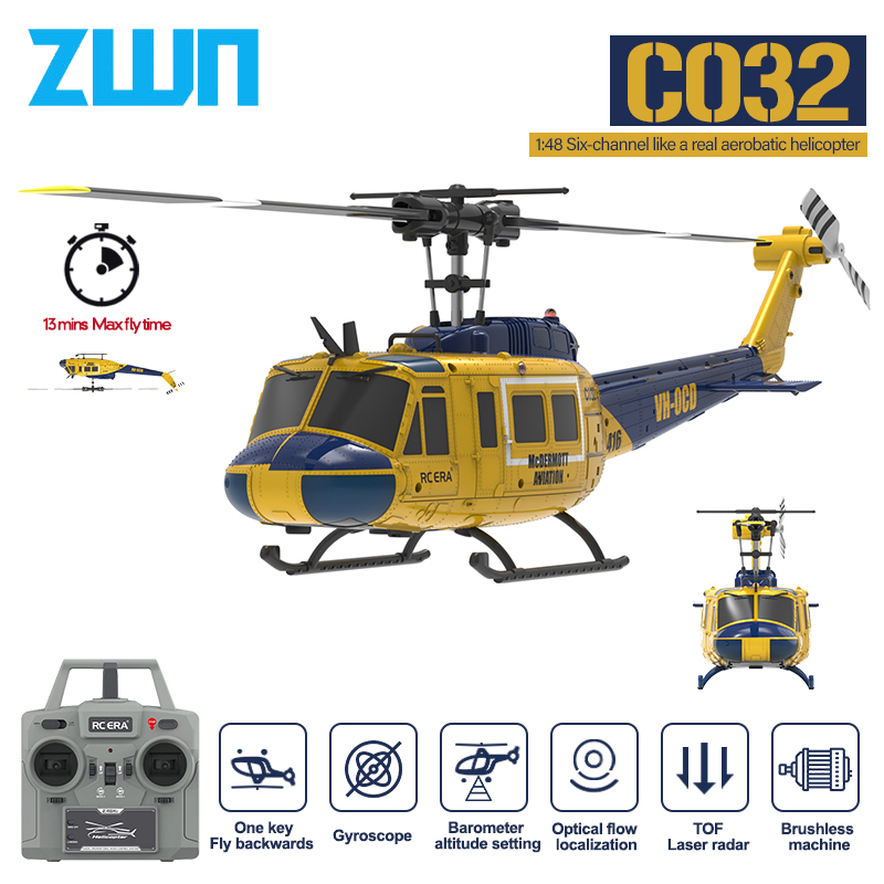 C032 RC Helicopter 2.4G 6-Aixs - Drone Shahed Rc บทวิจารณ์และราคา