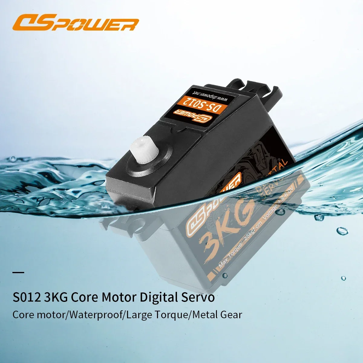 DSpower 3KG Plastic Gear Water - Drone Rc Car บทวิจารณ์และราคา