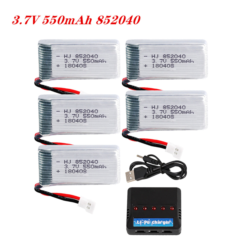 3.7V 550mAh 25C Lipo Battery 8 - Drone Rc Kit บทวิจารณ์และราคา
