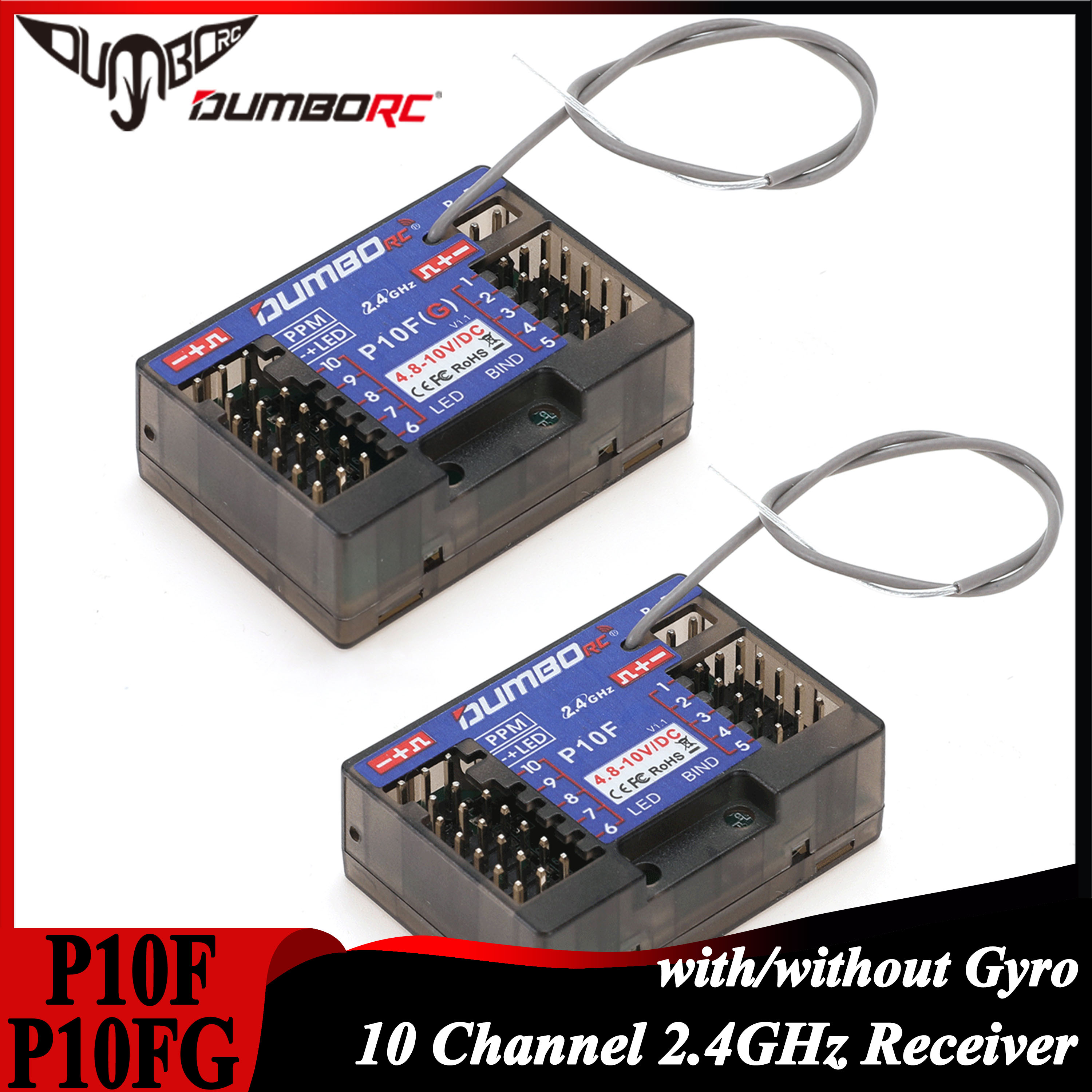 DUMBORC P10F P10FG 10CH 2.4GHz - Rc Boat บทวิจารณ์และราคา