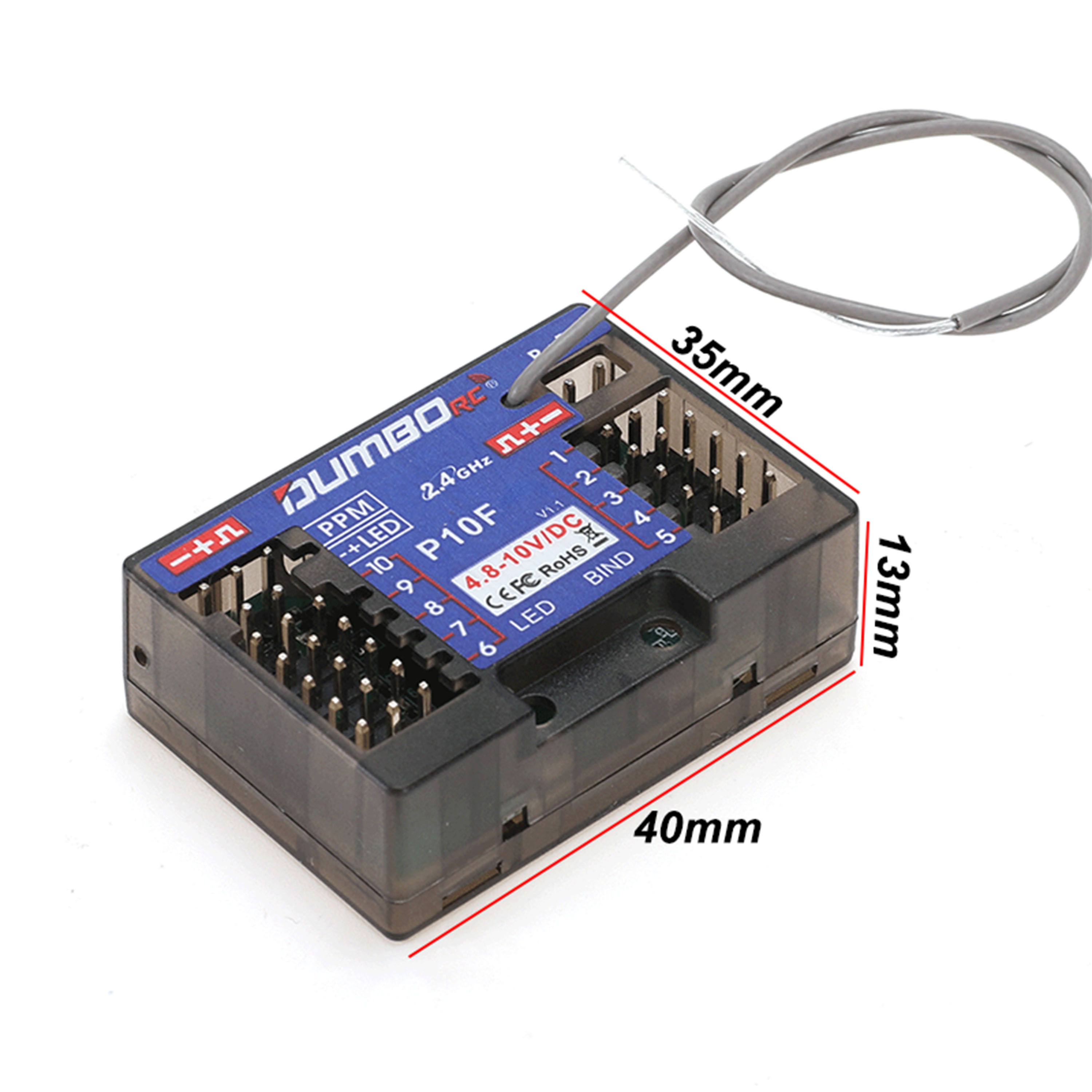 DUMBORC P10F P10FG 10CH 2.4GHz - Rc Boat บทวิจารณ์และราคา