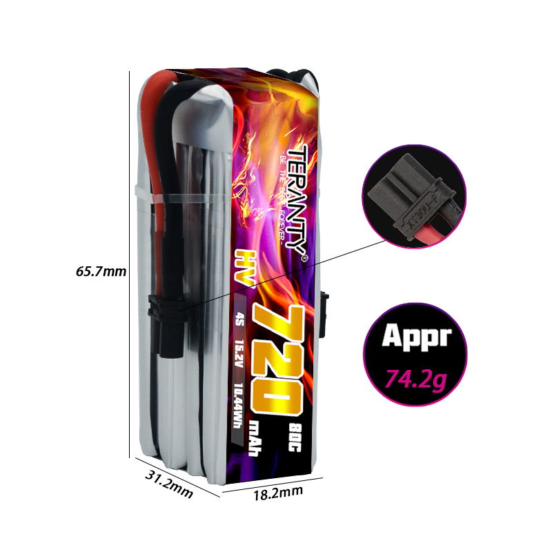 TERANTY 720mAh 4S 15.2V HV Lip - Drone Rc Kit บทวิจารณ์และราคา