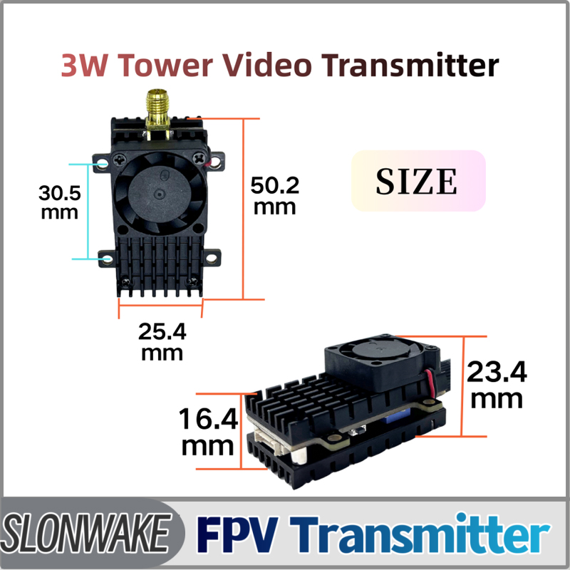 SLONWAKE 5.8G 3000mW Simulatio - Rc Transmitter บทวิจารณ์และราคา