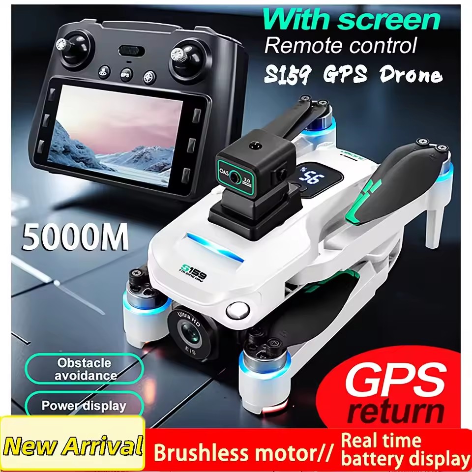NEW S159 GPS 5G WiFi FPV with  - Drone Rc Gps S159 บทวิจารณ์และราคา