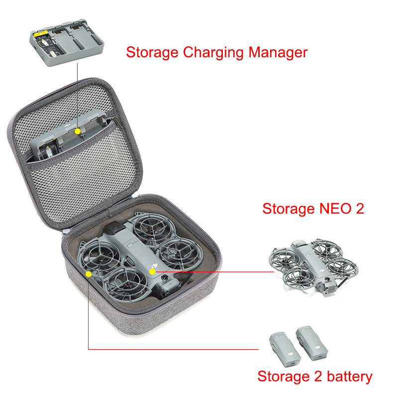 Carrying Shockproof Case for D - Drone Rc Dji บทวิจารณ์และราคา