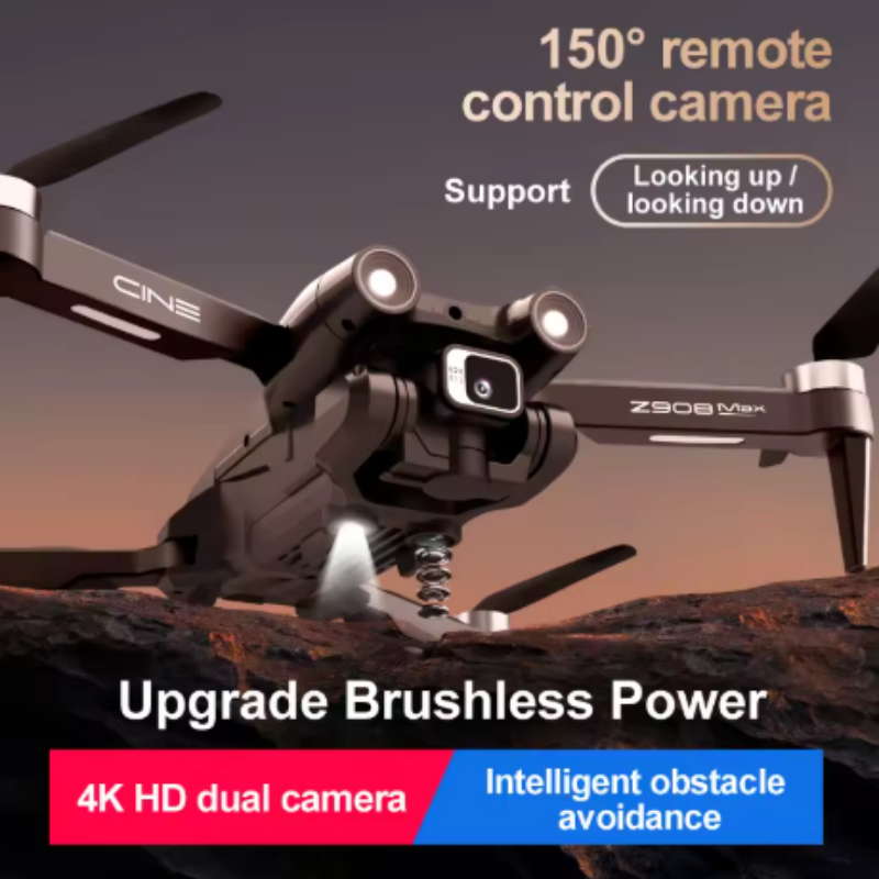 Lenovo Original Z908 Pro max D - Drone Rc Folding บทวิจารณ์และราคา