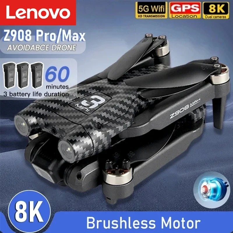 Lenovo Original Z908 Pro max D - Drone Rc Folding บทวิจารณ์และราคา