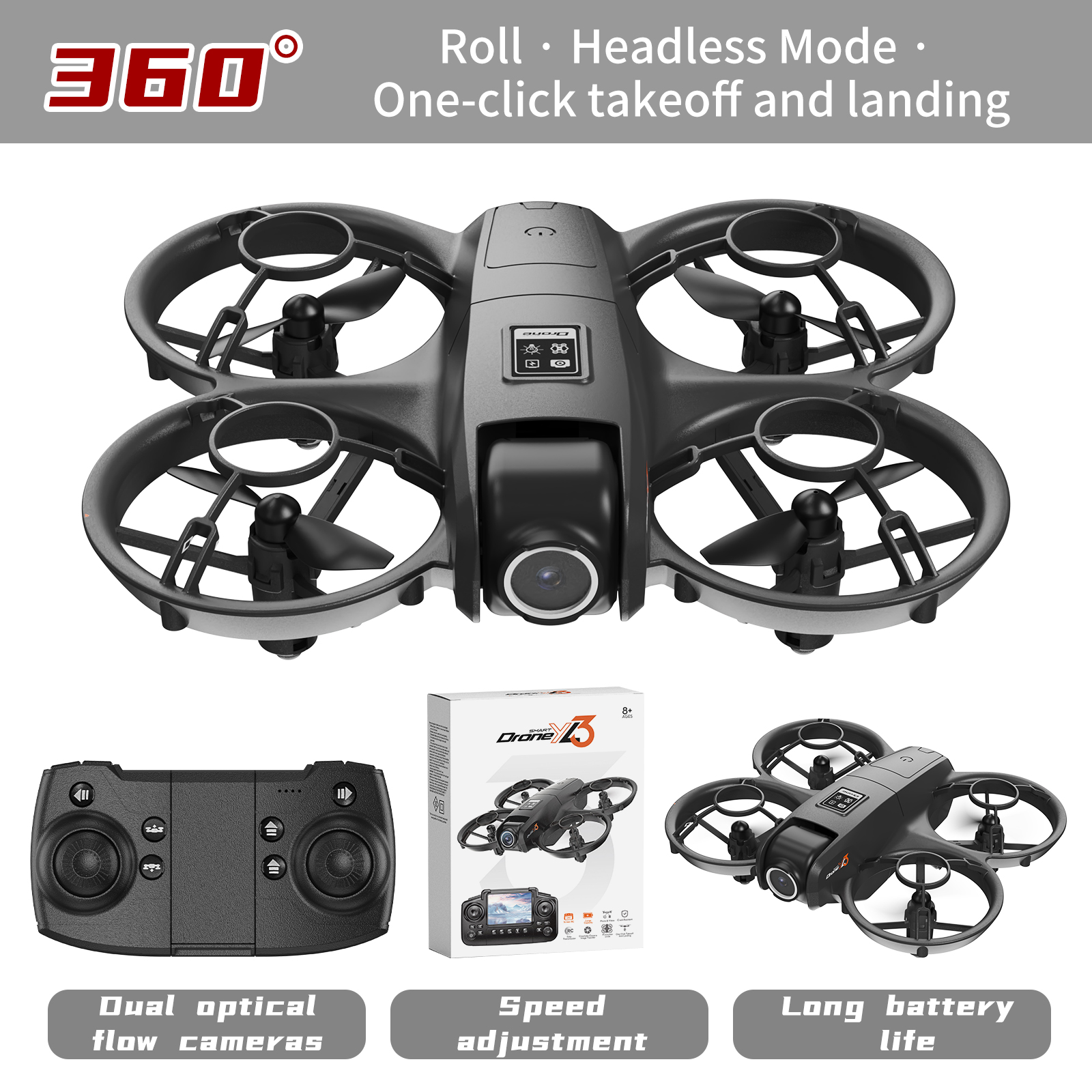 Optical Flow YT YL3 Mini Drone - Drone Rc Folding บทวิจารณ์และราคา