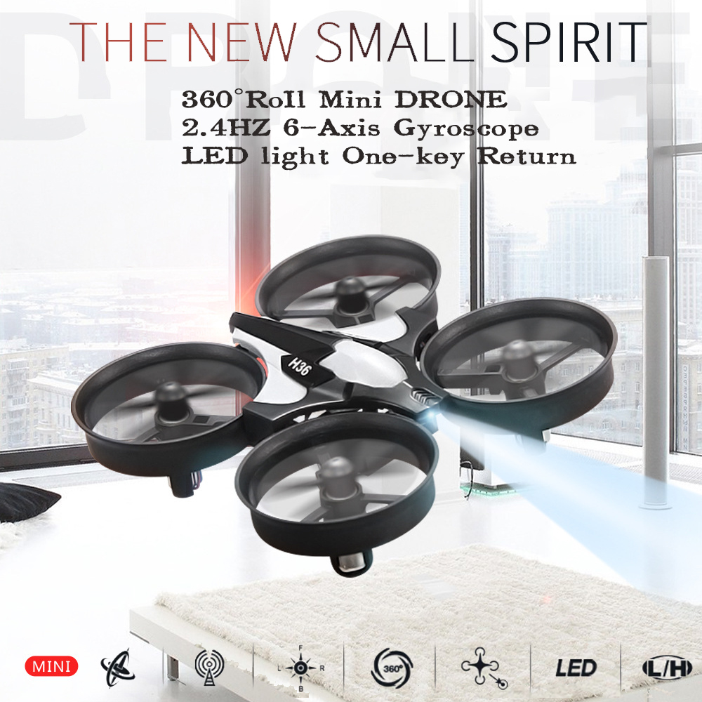 jjrc H36 Mini Drone 3D Flip He - Rc Drone Uav บทวิจารณ์และราคา