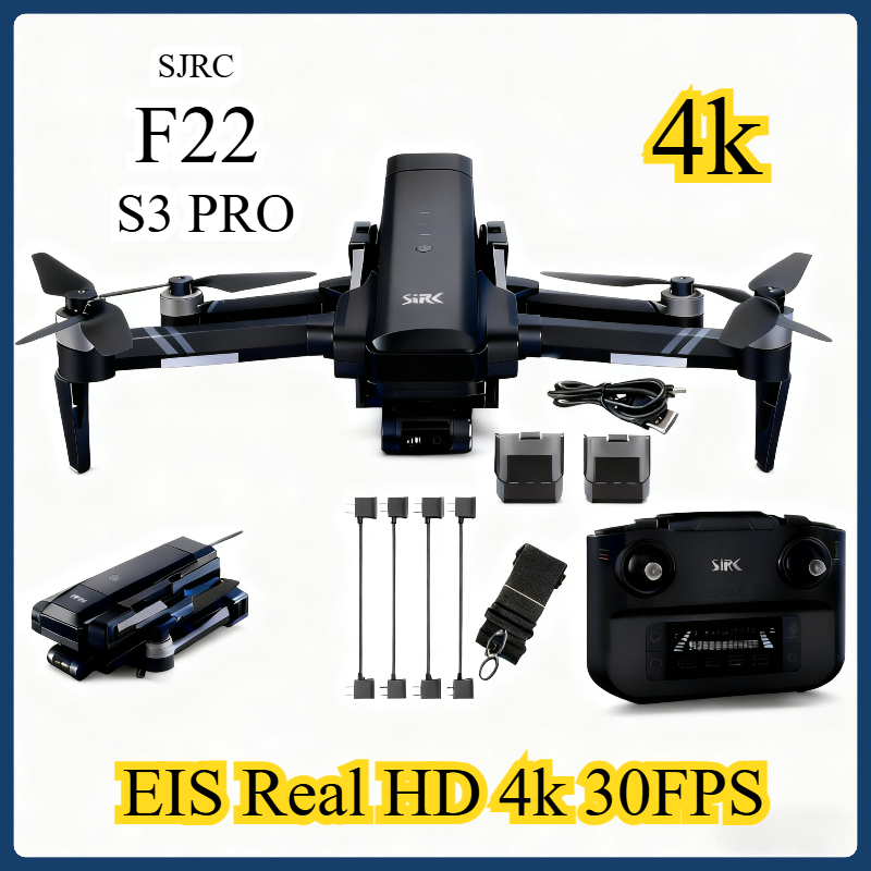 SJRC F22 S3 PRO Drone 4K Profe - Drone F22 Rc บทวิจารณ์และราคา