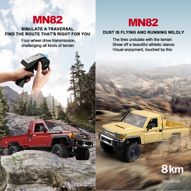 ZWN MN82 1:12 Retro Rc Car Wit - Drone Shahed Rc บทวิจารณ์และราคา